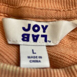 152 Joy Lab Sweatshirt Peach Large